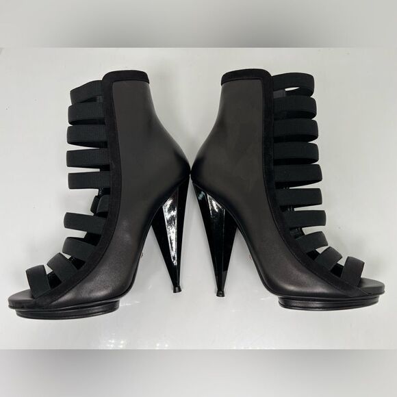 Gucci Black Booties Size 36.5 - Picture 7 of 11